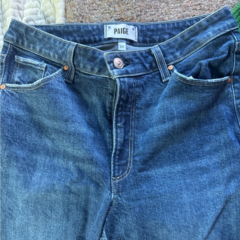 PAIGE Women’s  Classic Blue Jean